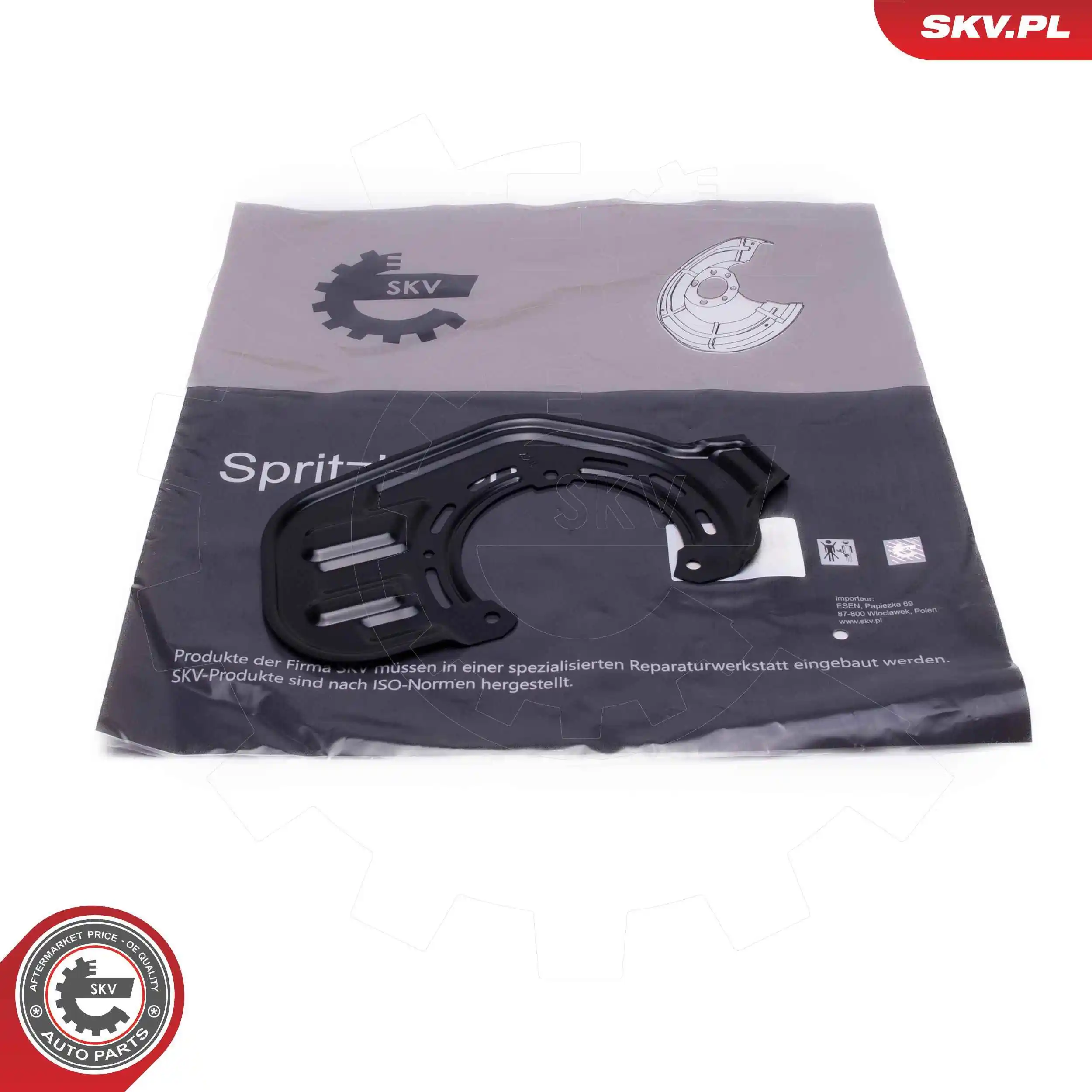 Splash Guard, brake disc
